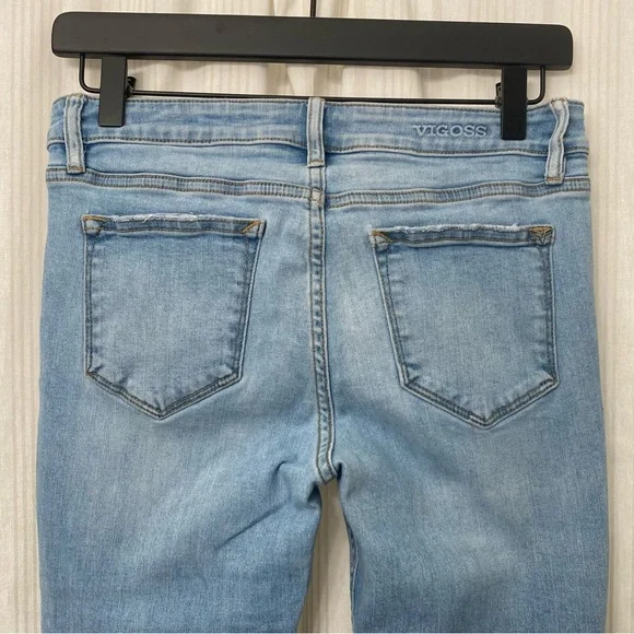🌈5/$25 BUNDLE! Vigoss Colle Skinny midrise light wash jeans *flawed* - Picture 3 of 7